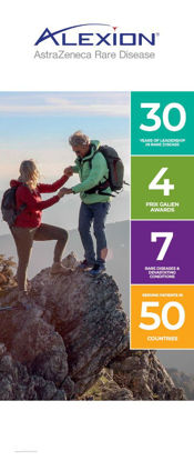 Immagine di Roll Up Alexion Astra Zeneca "30 years of leadership..."