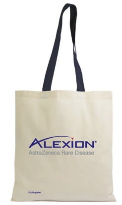 Immagine di Bag Alexion (bianca/blu/tela/cotone)