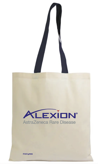 Immagine di Bag Alexion (bianca/blu/tela/cotone)
