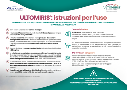 Immagine di Poster istruzioni d'uso Ultomiris cross formato A3